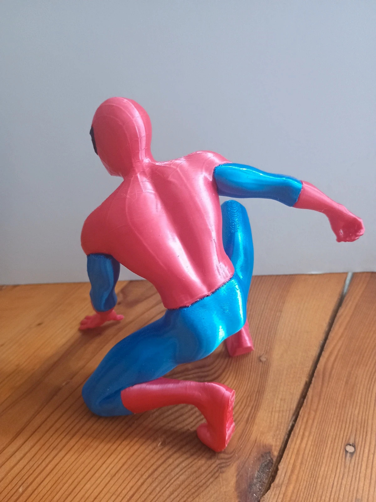 Figura Spider Man en 3D Pose de Accion – taille Taille unique 5