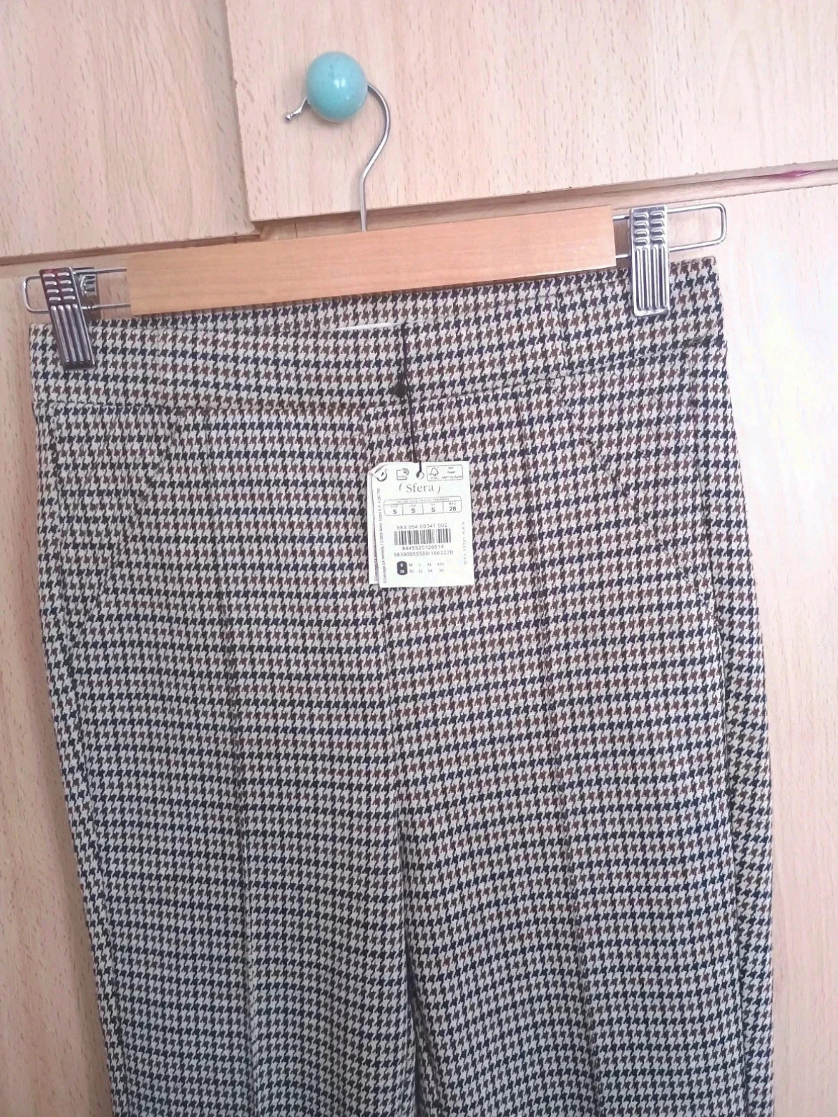 Pantalon Sfera con Estampado de Pata de Gallo – Sfera – taille S / 36 / 8 2