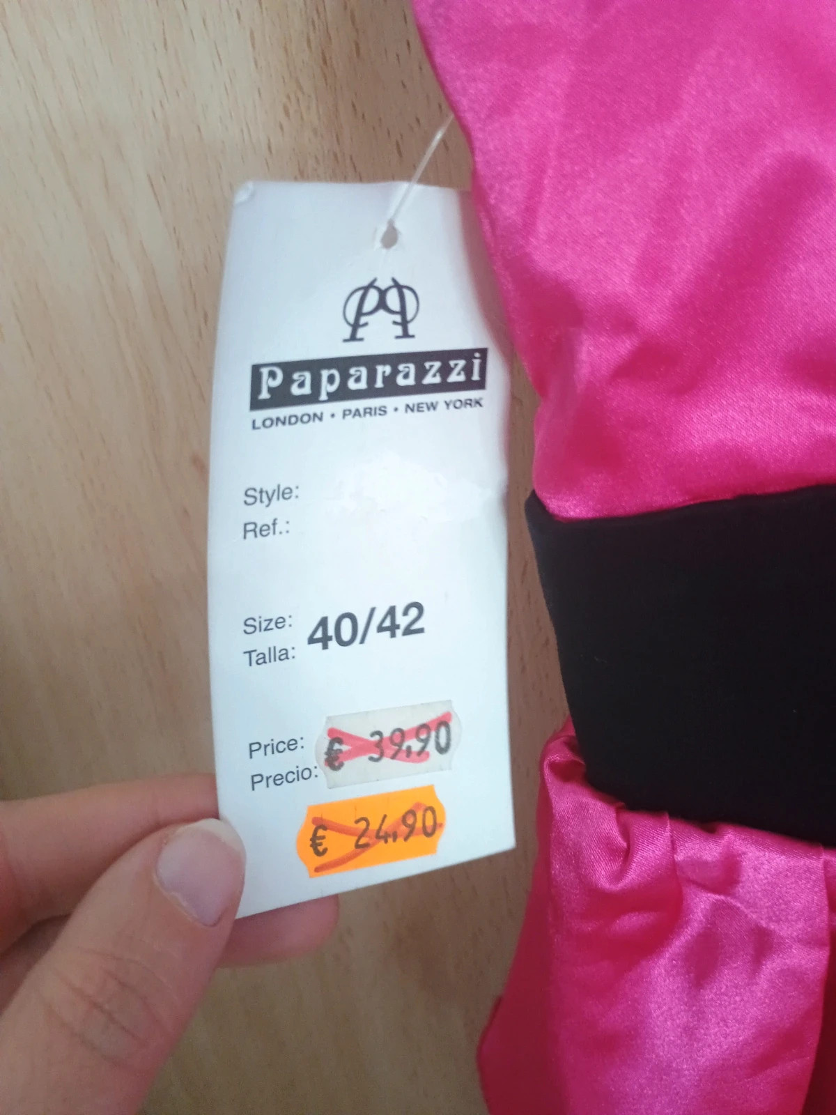 Vestido de Fiesta Paparazzi London Talla 40 42 – Paparazzi – taille L / 40 / 12 5