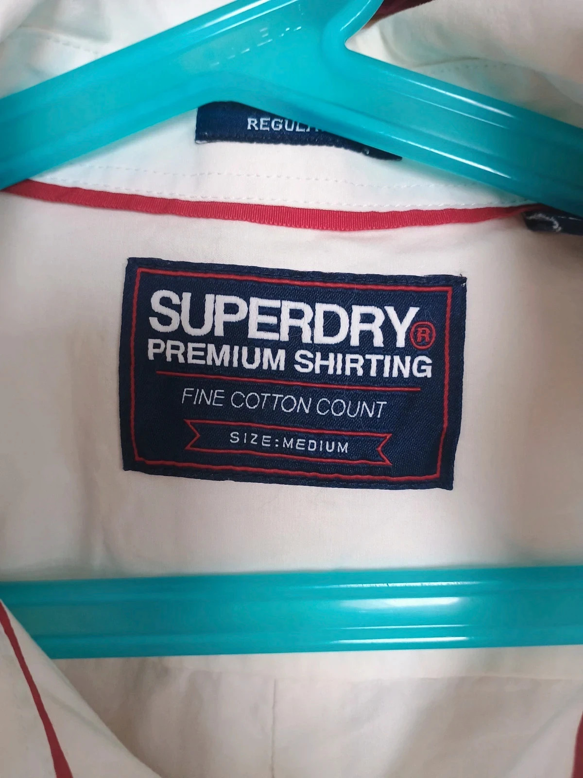Camisa Blanca de Algodón Premium Superdry Talla M – Superdry – taille M 4