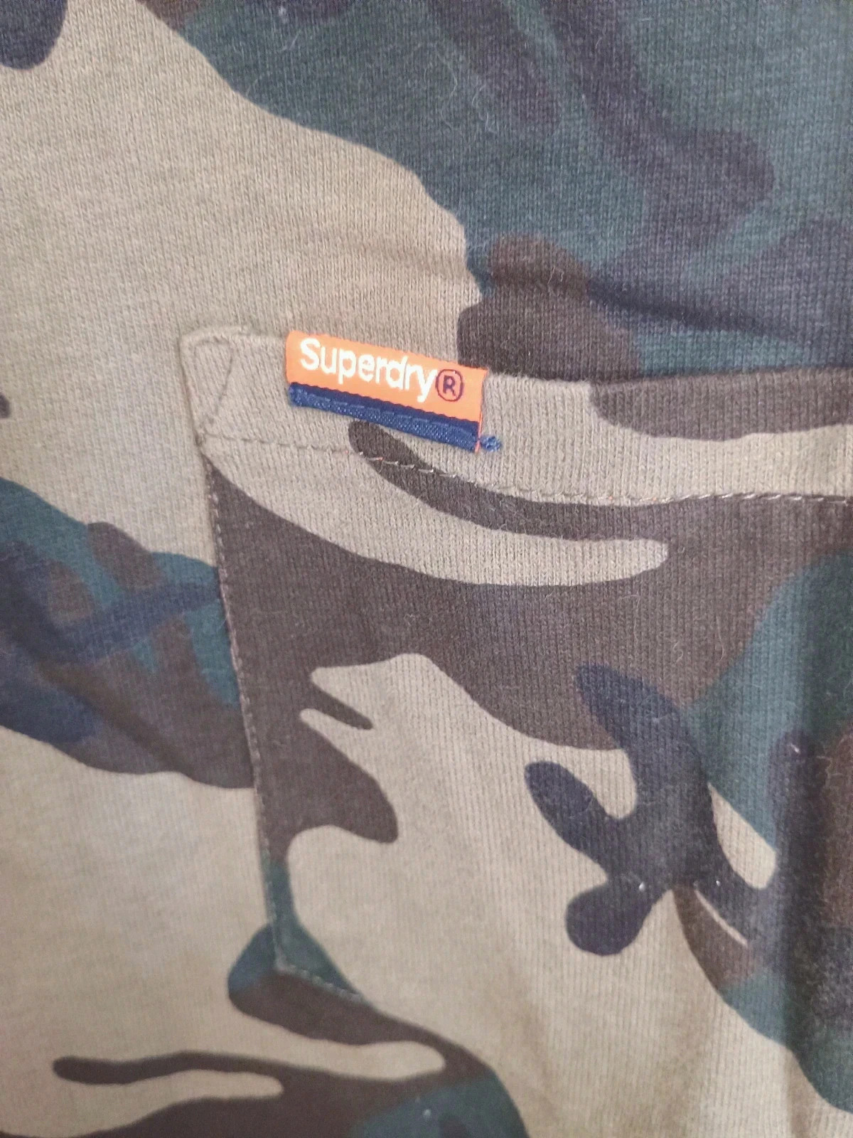 Camiseta manga larga Superdry Camuflaje Talla L – Superdry – taille L 5