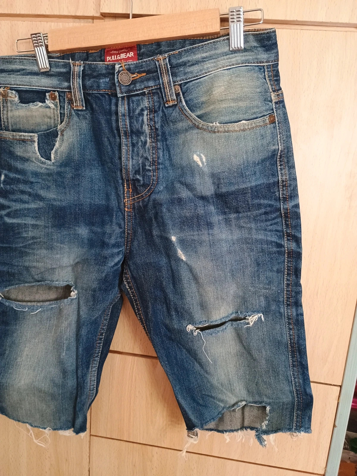 Pantalón corto vaquero roto Pull&Bear Talla L – Pull & Bear – taille L 3