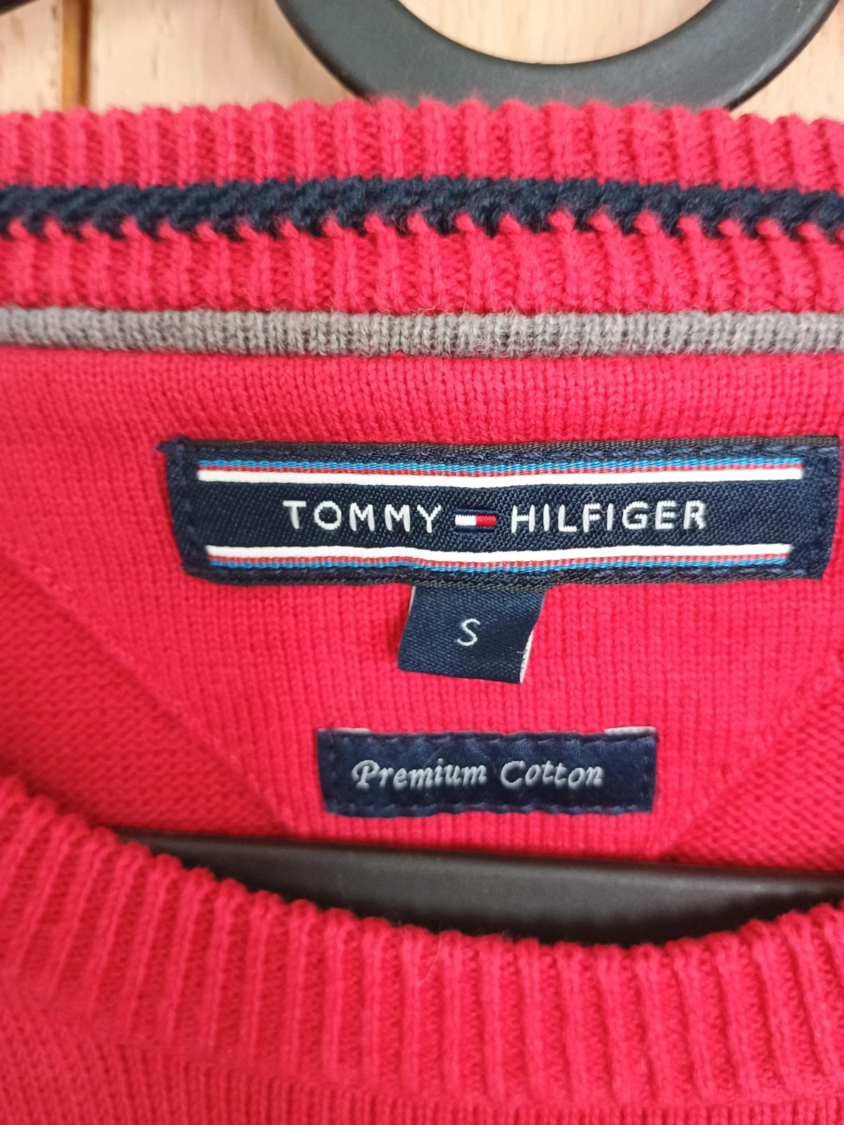 Jersey de cuello redondo Tommy Hilfiger rojo Talla S – Tommy Hilfiger – taille S 3