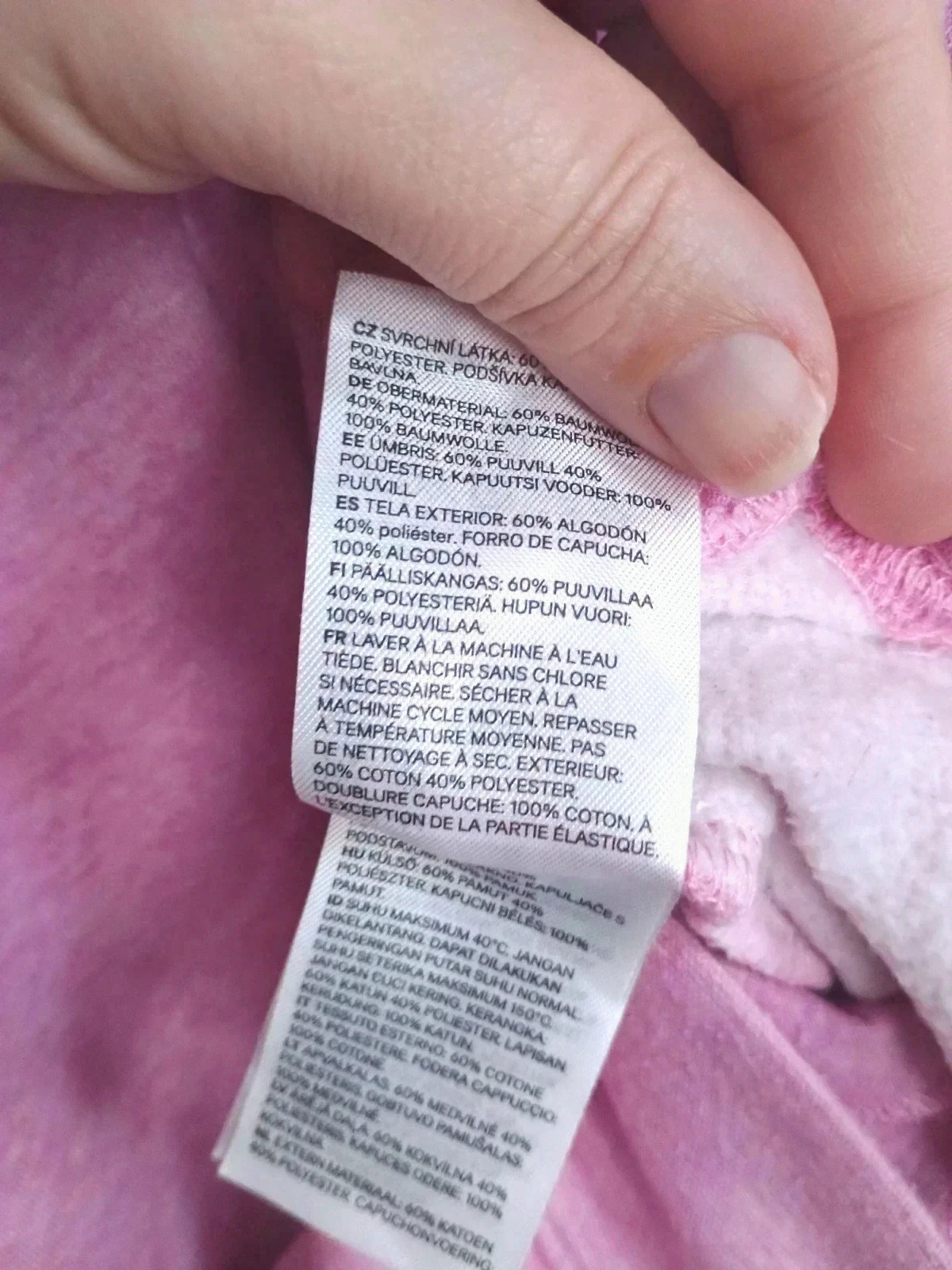 🩷Sudadera rosa con capucha🩷 – H&M – taille M 4