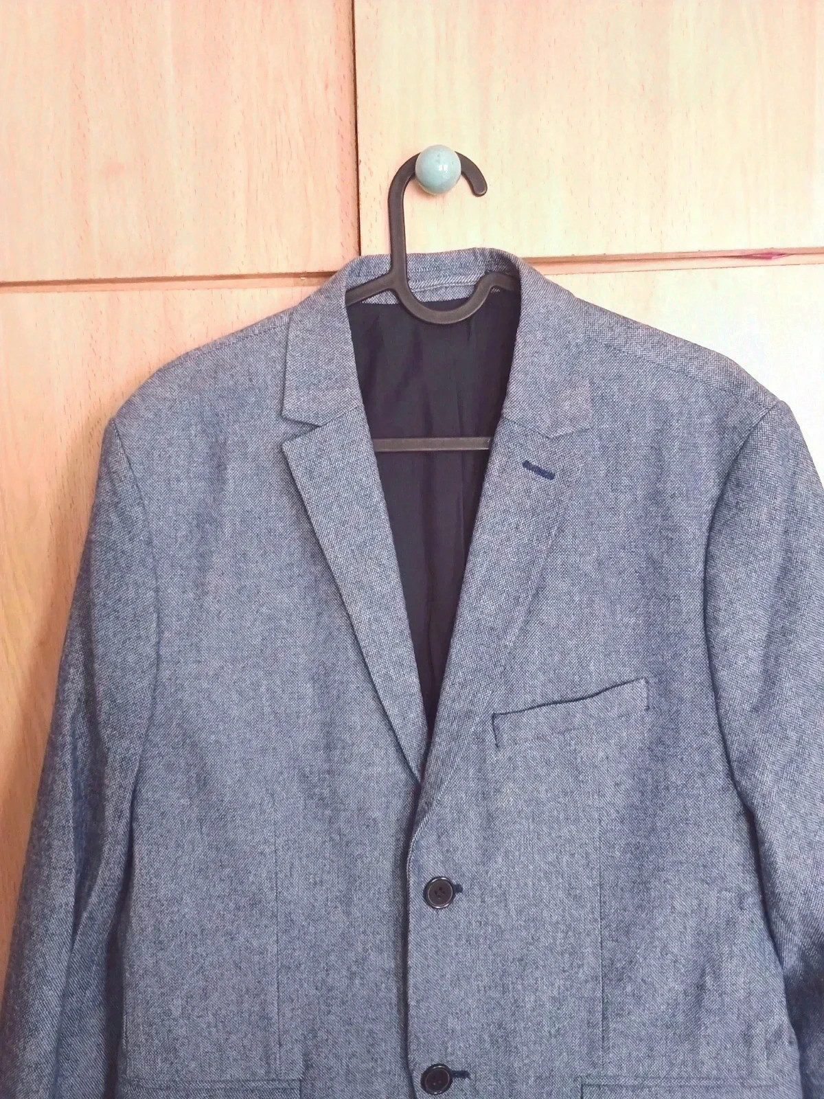 Americana/Blazer Slim Fit azul (con coderas) – H&M – taille 48 2