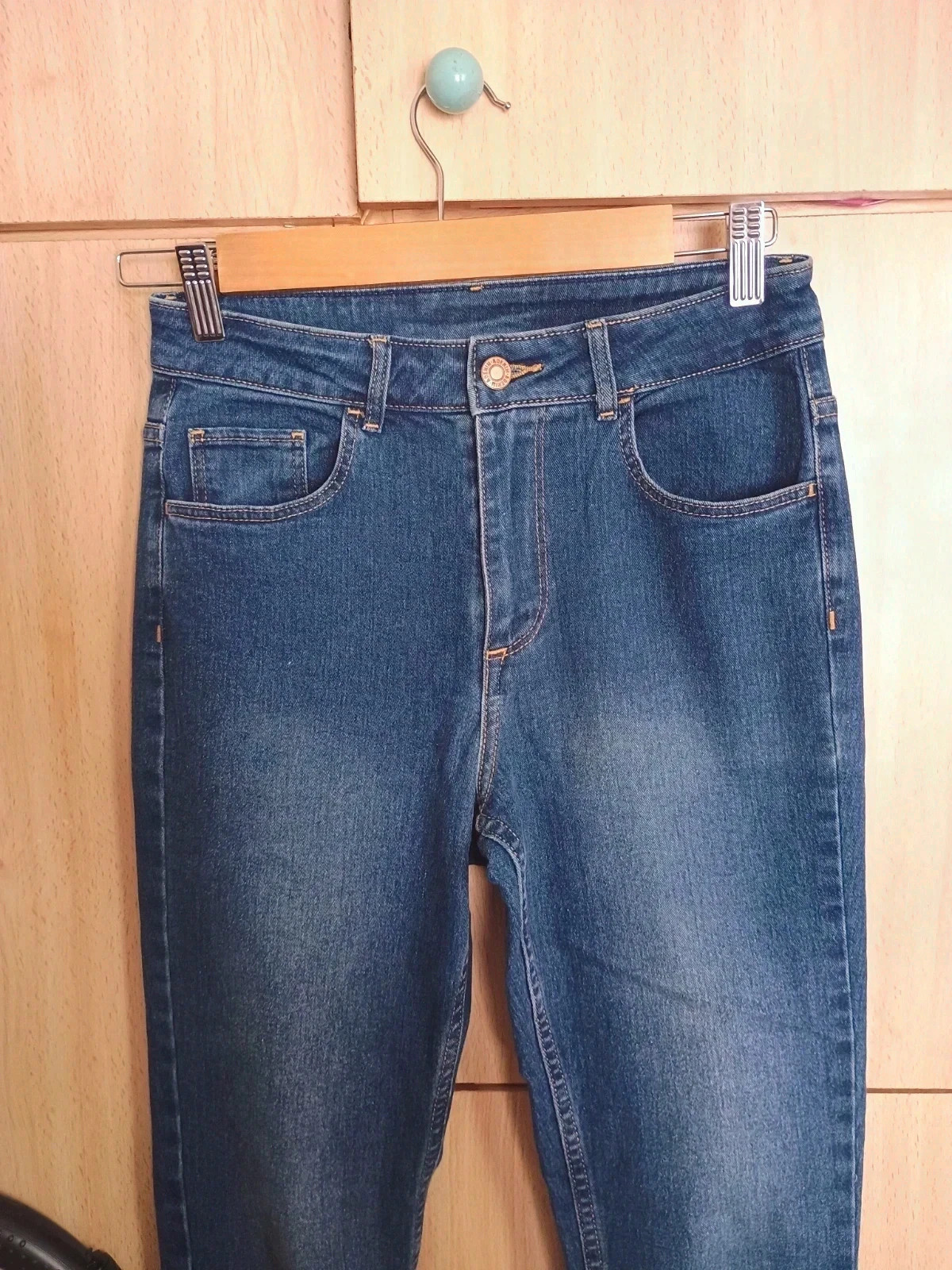 Vaqueros pitillo de tiro alto y largos hasta el tobillo Talla 36 – H&M – taille S / 36 / 8 2