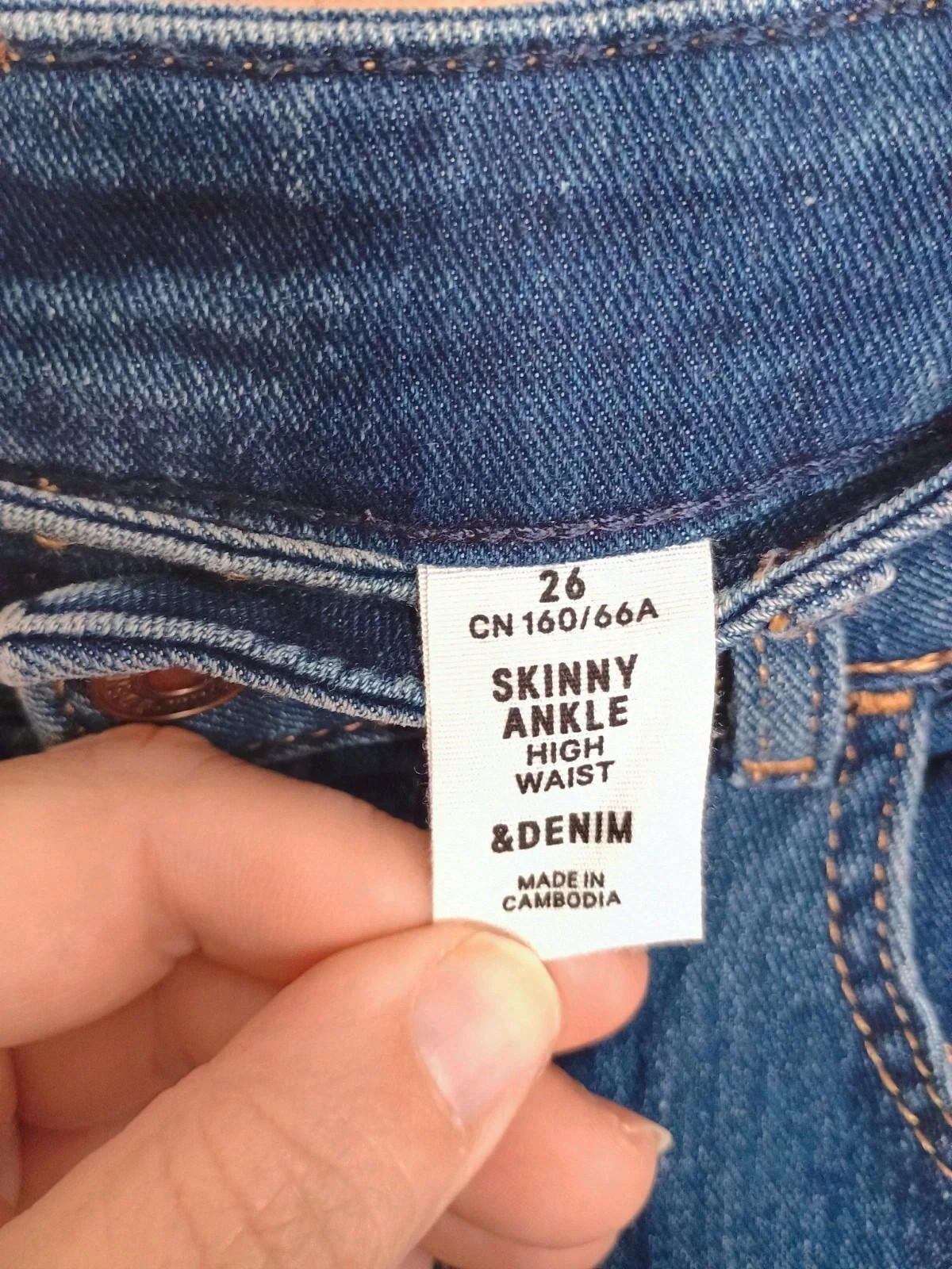 Vaqueros pitillo de tiro alto y largos hasta el tobillo Talla 36 – H&M – taille S / 36 / 8 5