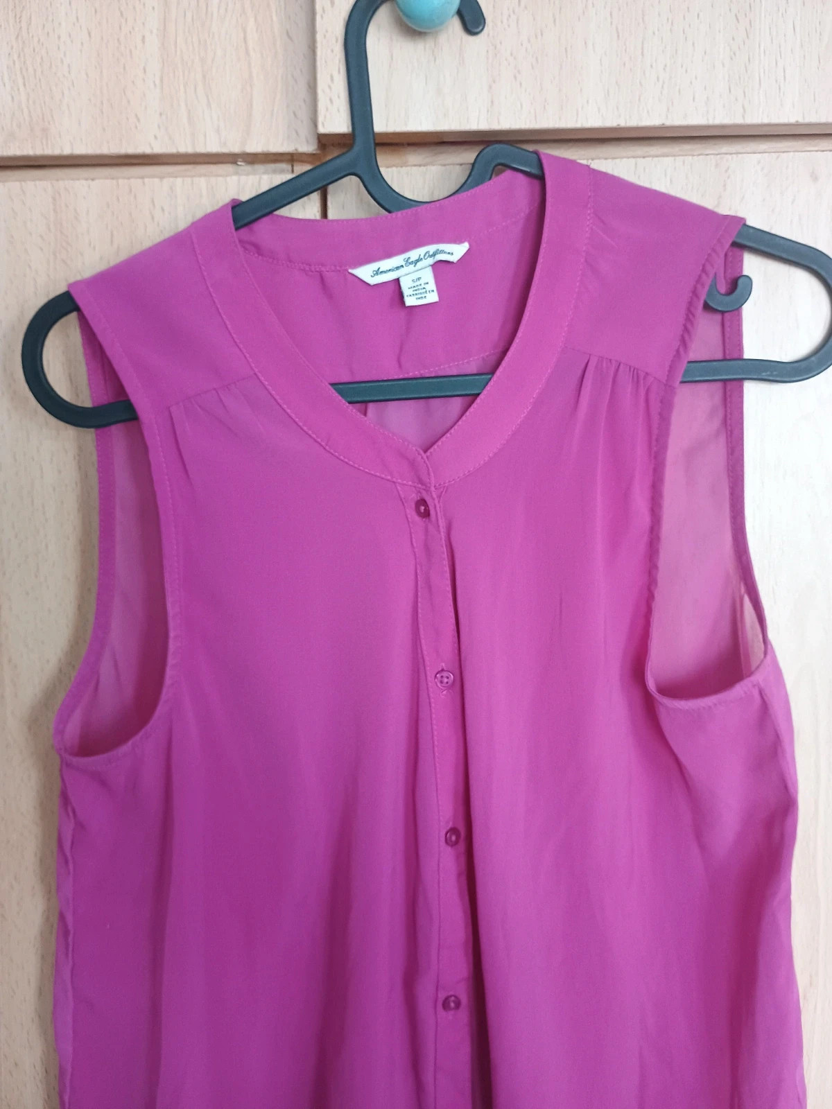 Blusa sin mangas fucsia American Eagle Talla S – American Eagle – taille S / 36 / 8 2
