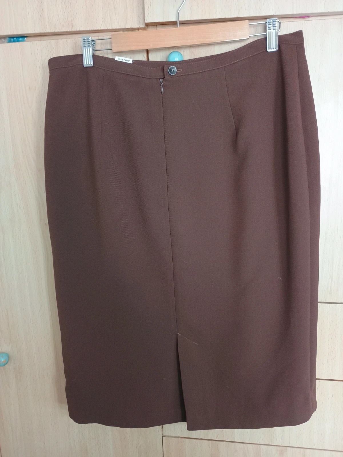 Falda Lapiz Vintage Marron Oscuro Talla 50 – Tiempo y Moda – taille 5XL / 50 / 22 4