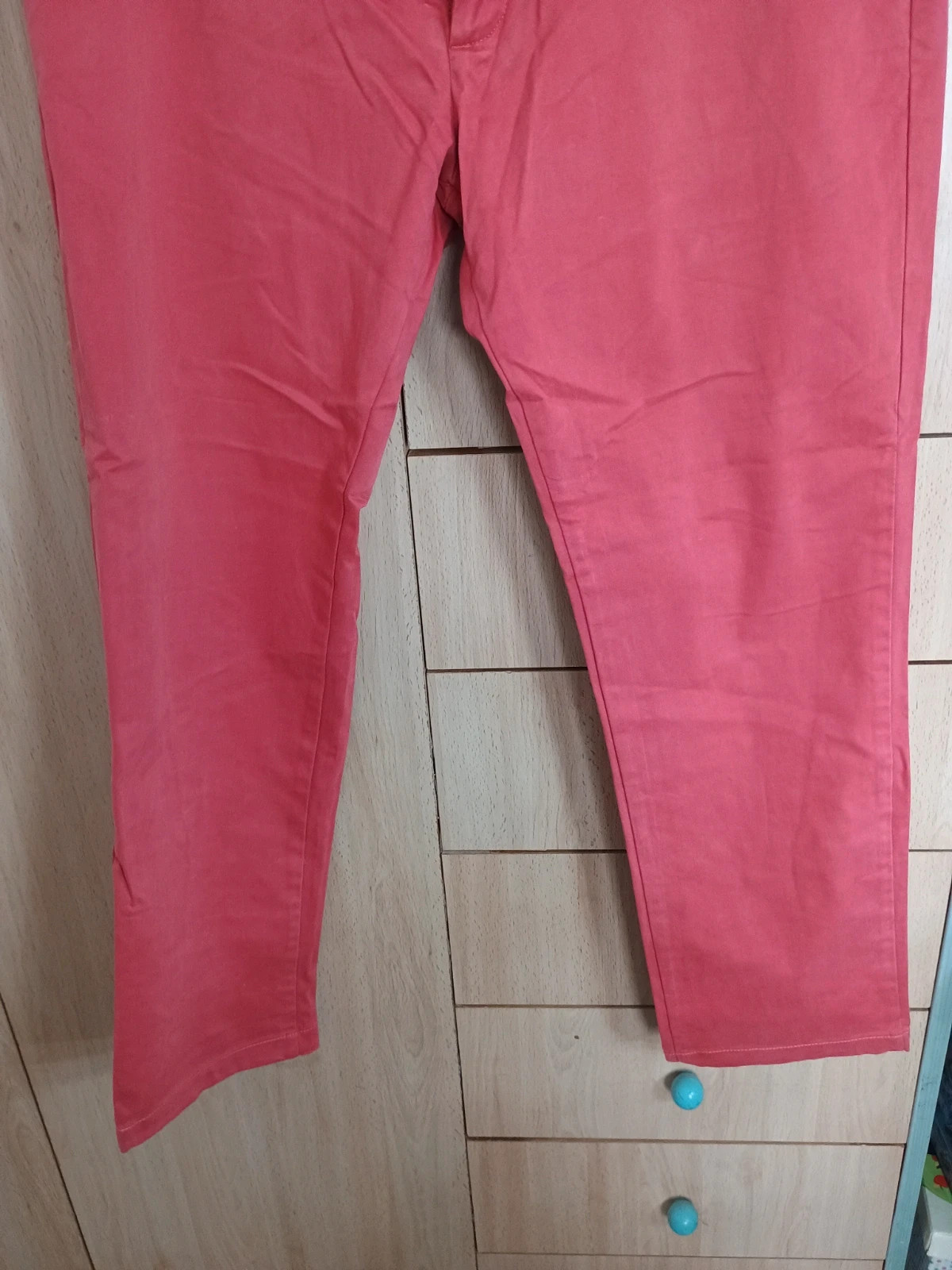 Pantalón chino Macson rosa coral Talla 40 – MACSON – taille L 3