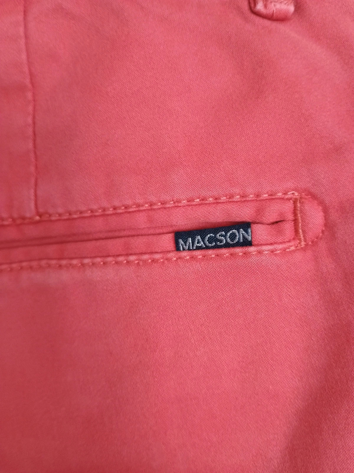 Pantalón chino Macson rosa coral Talla 40 – MACSON – taille L 5