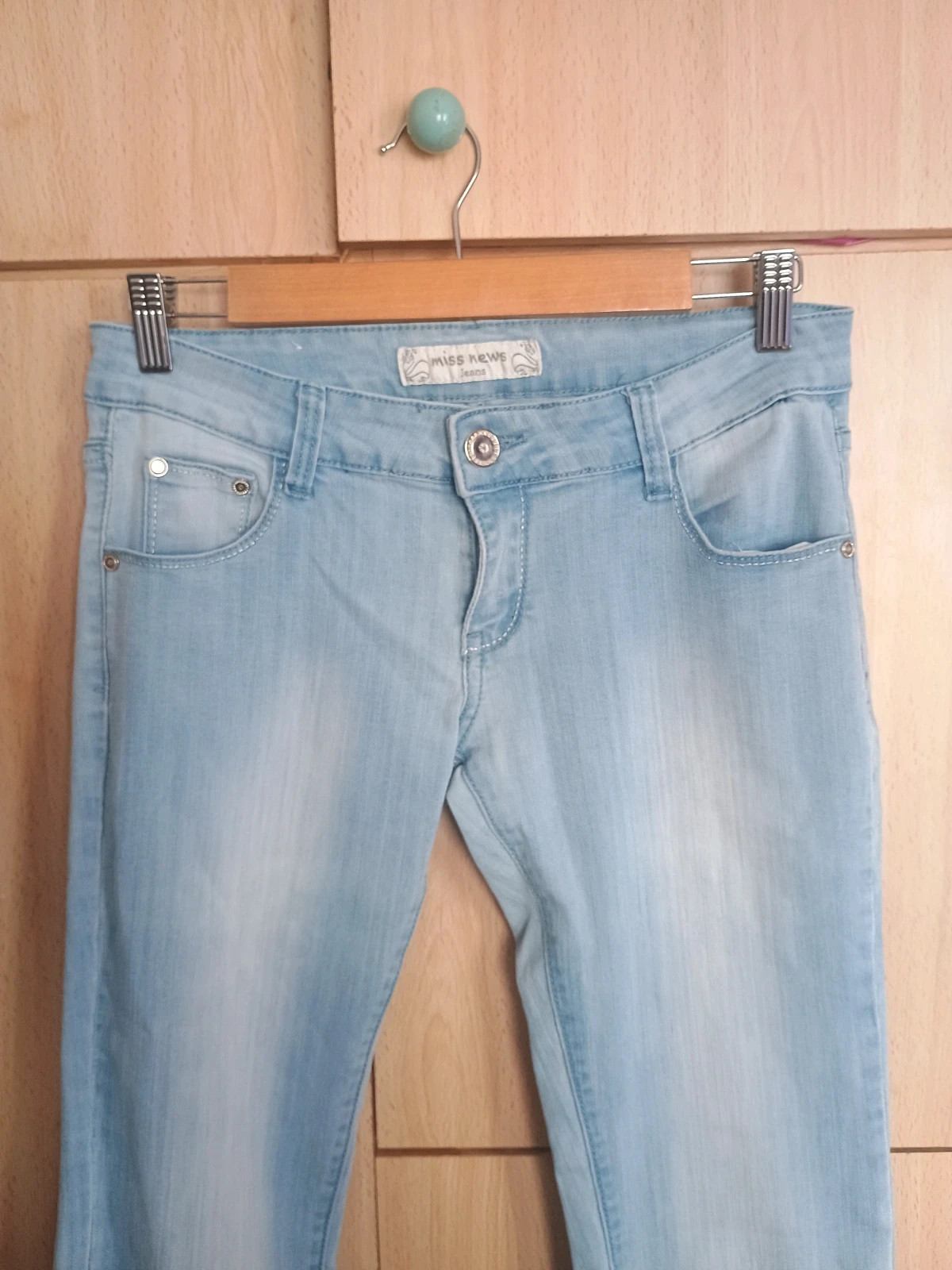 Vaqueros Slim Claros - Miss News (Talla L) – Miss News – taille L / 40 / 12 2