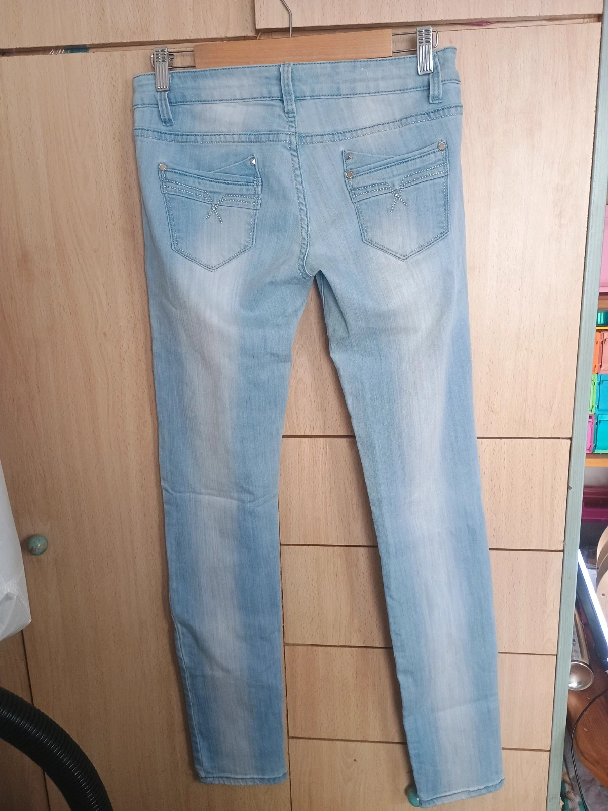 Vaqueros Slim Claros - Miss News (Talla L) – Miss News – taille L / 40 / 12 4