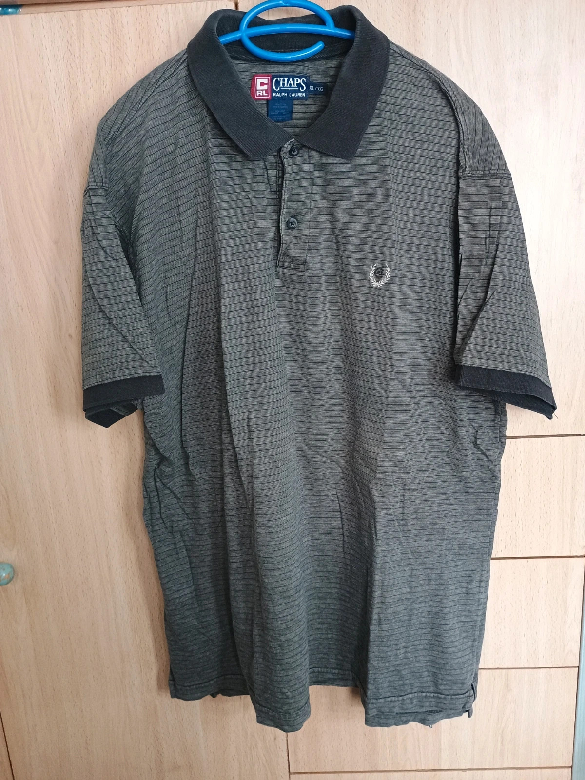Polo Chaps Ralph Lauren Talla XL Gris a rayas – CHAPS – taille XL
