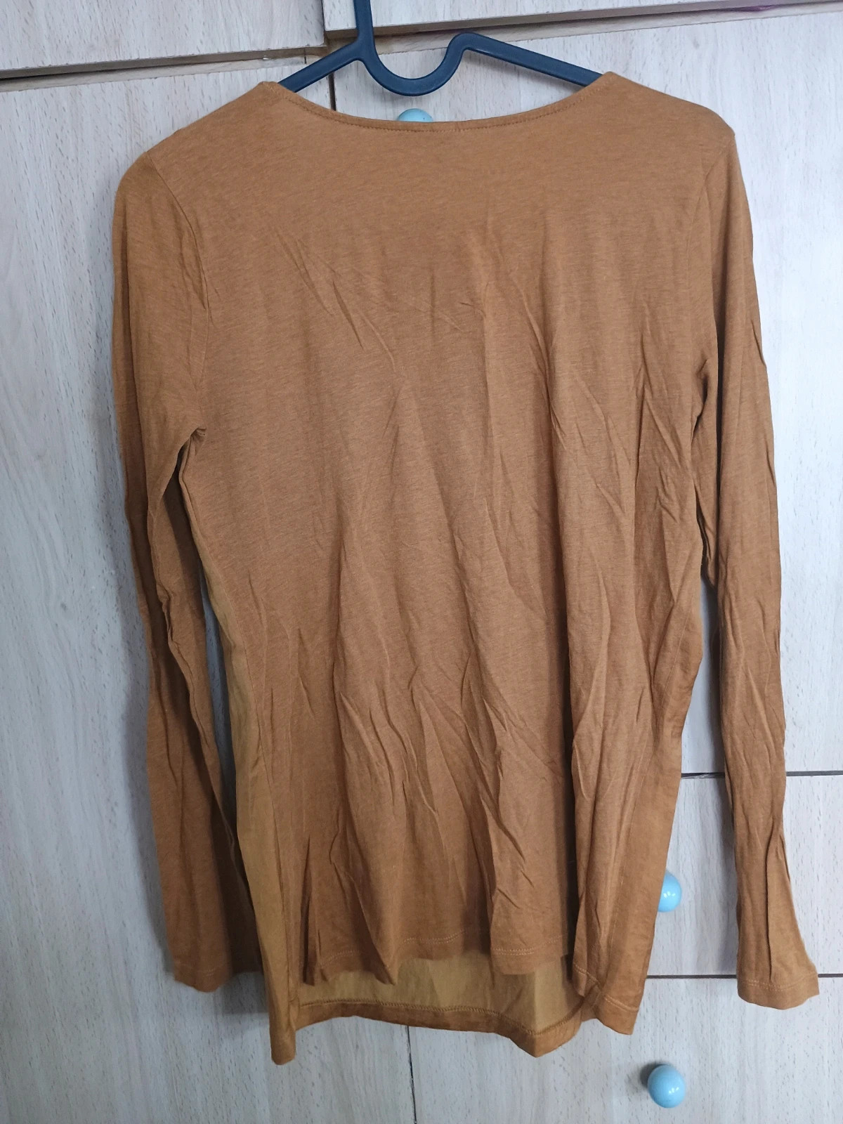Camiseta manga larga mostaza mostaza tostado Benetton Talla XS – United Colors of Benetton – taille XS / 34 / 6 5