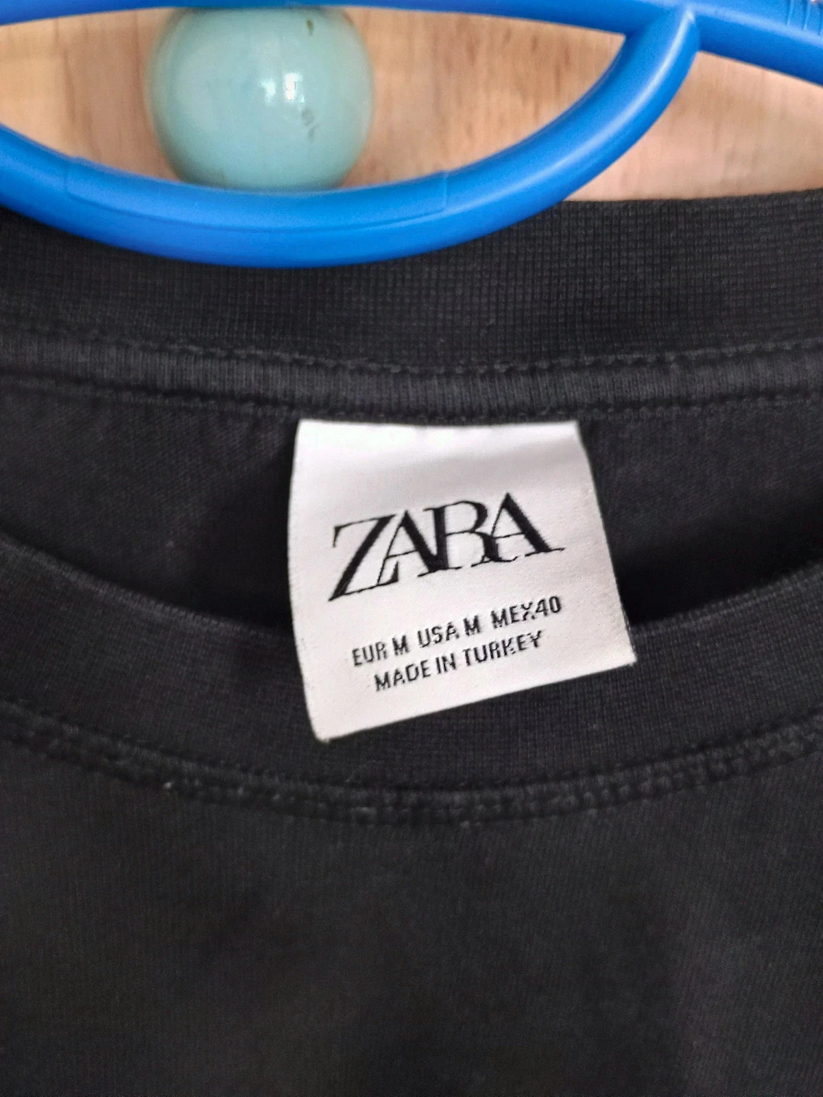 Camiseta M ZARA negra manga larga – Zara – taille M 3