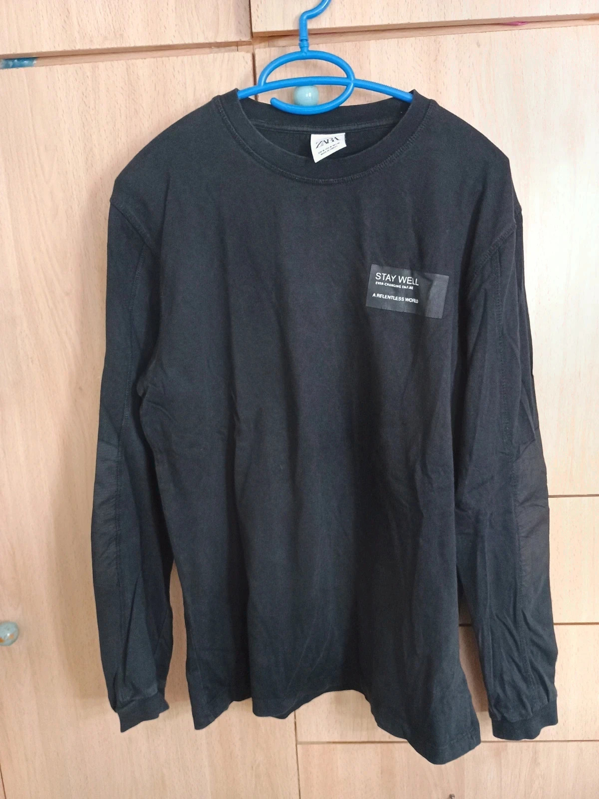 Camiseta M ZARA negra manga larga – Zara – taille M