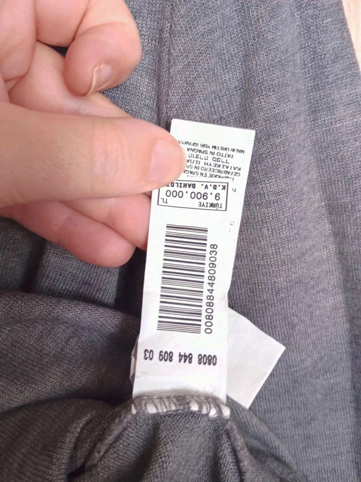 Jersey fino gris con 50% lana Zara Woman Talla M – Zara – taille M / 38 / 10 3