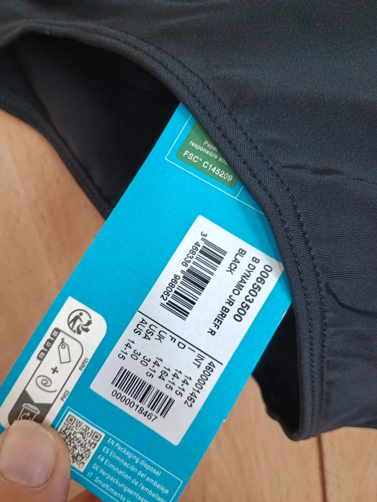 Bañador slip de natación niño Arena Dynamo Jr Brief – Arena – taille 14 ans / 164 cm 3