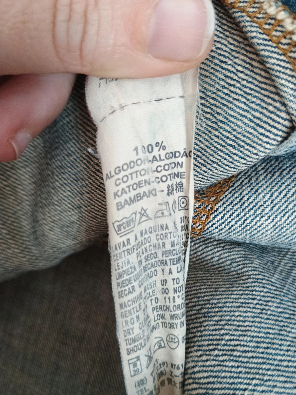 Chaqueta vaquera XDYE Talla S 100% Algodón – XDYE – taille S / 36 / 8 5