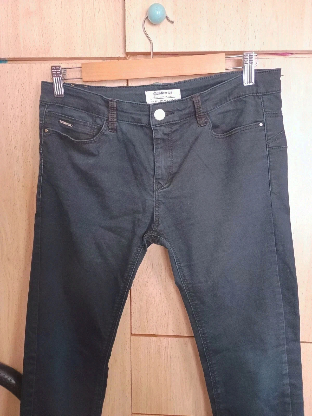 Vaqueros skinny elásticos Stradivarius Talla 40 👖 – Stradivarius – taille L / 40 / 12 2