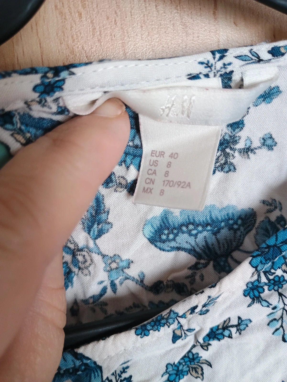 Blusa H&M Estampado Paisley y Floral – H&M – taille L / 40 / 12 3
