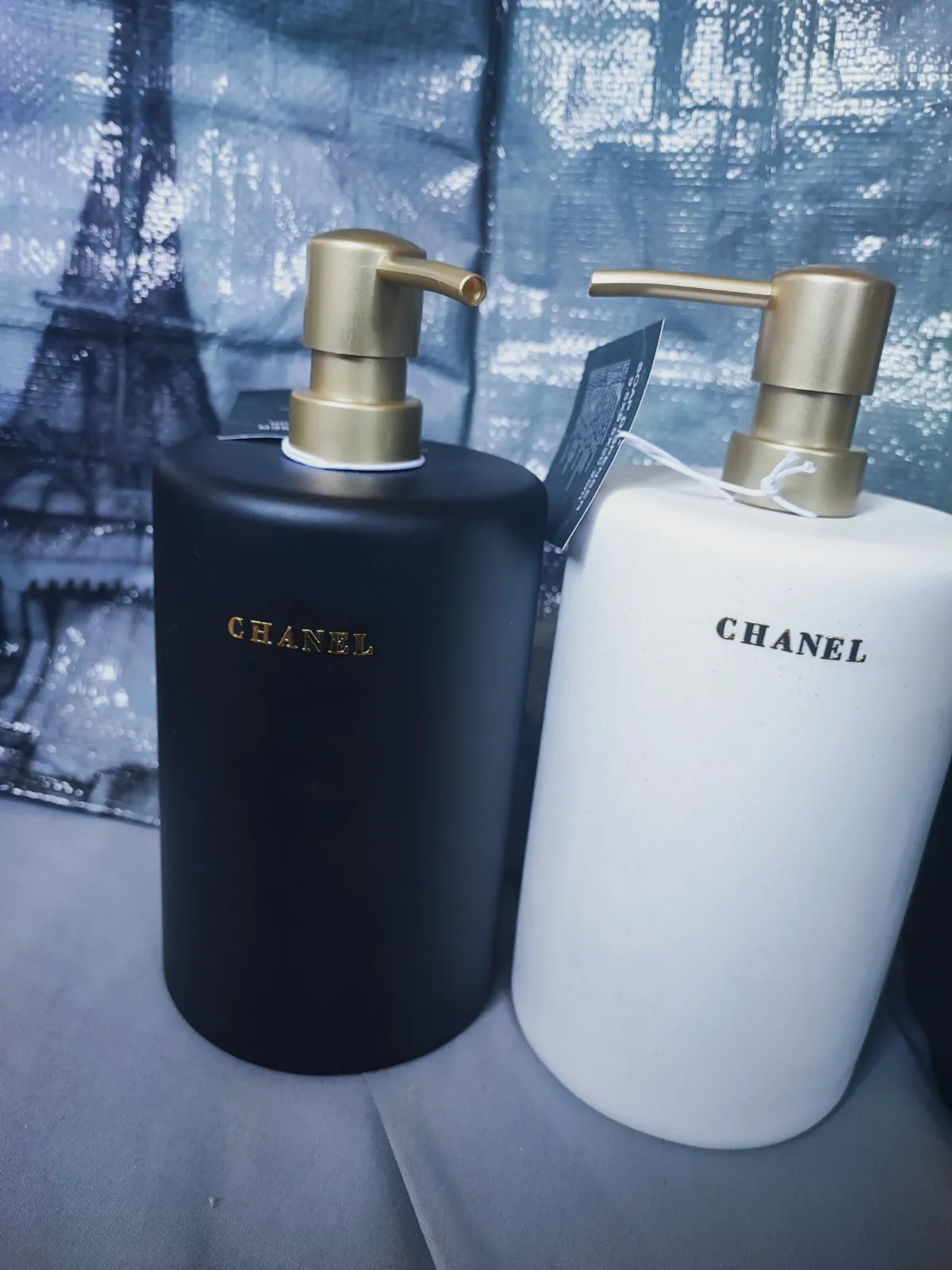 Lot de deux distributeur de savon ou crème style Luxe – Home 4