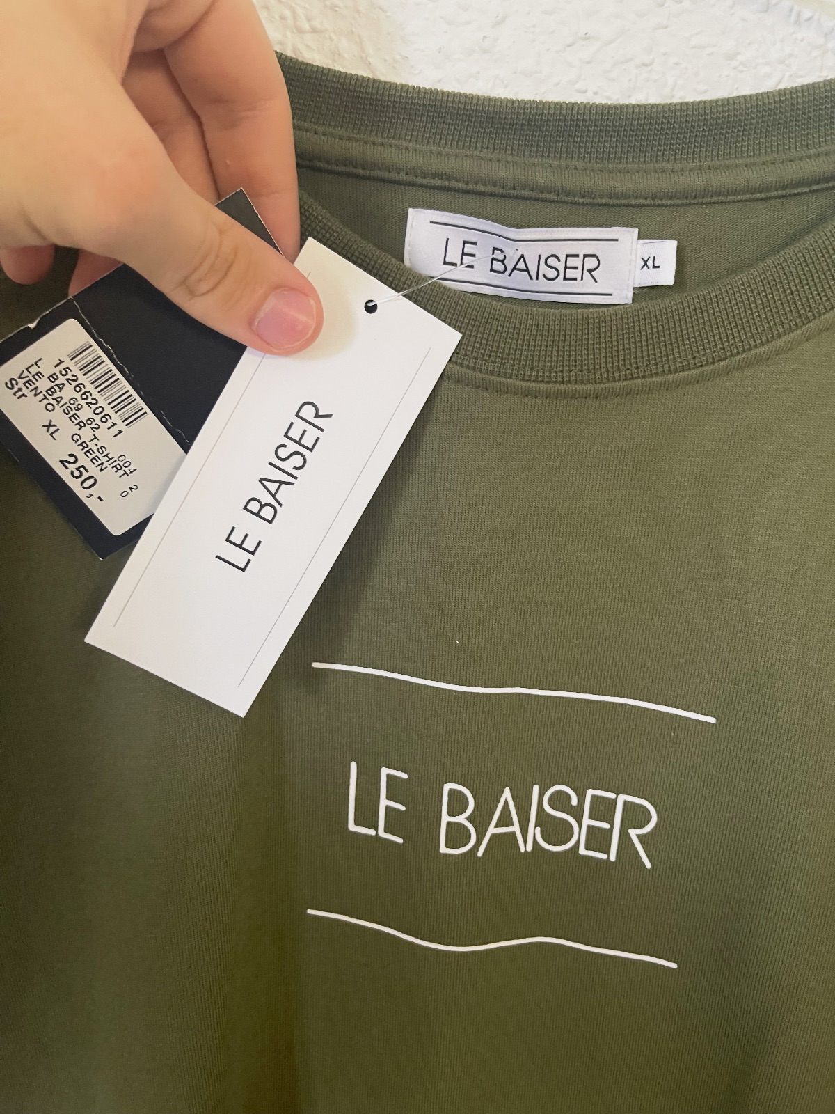 Camiseta Le baiser – Le baiser – taille XL 3