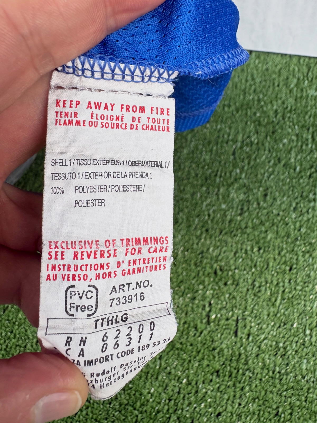 Maill del piero Italie – Puma – taille XL 9