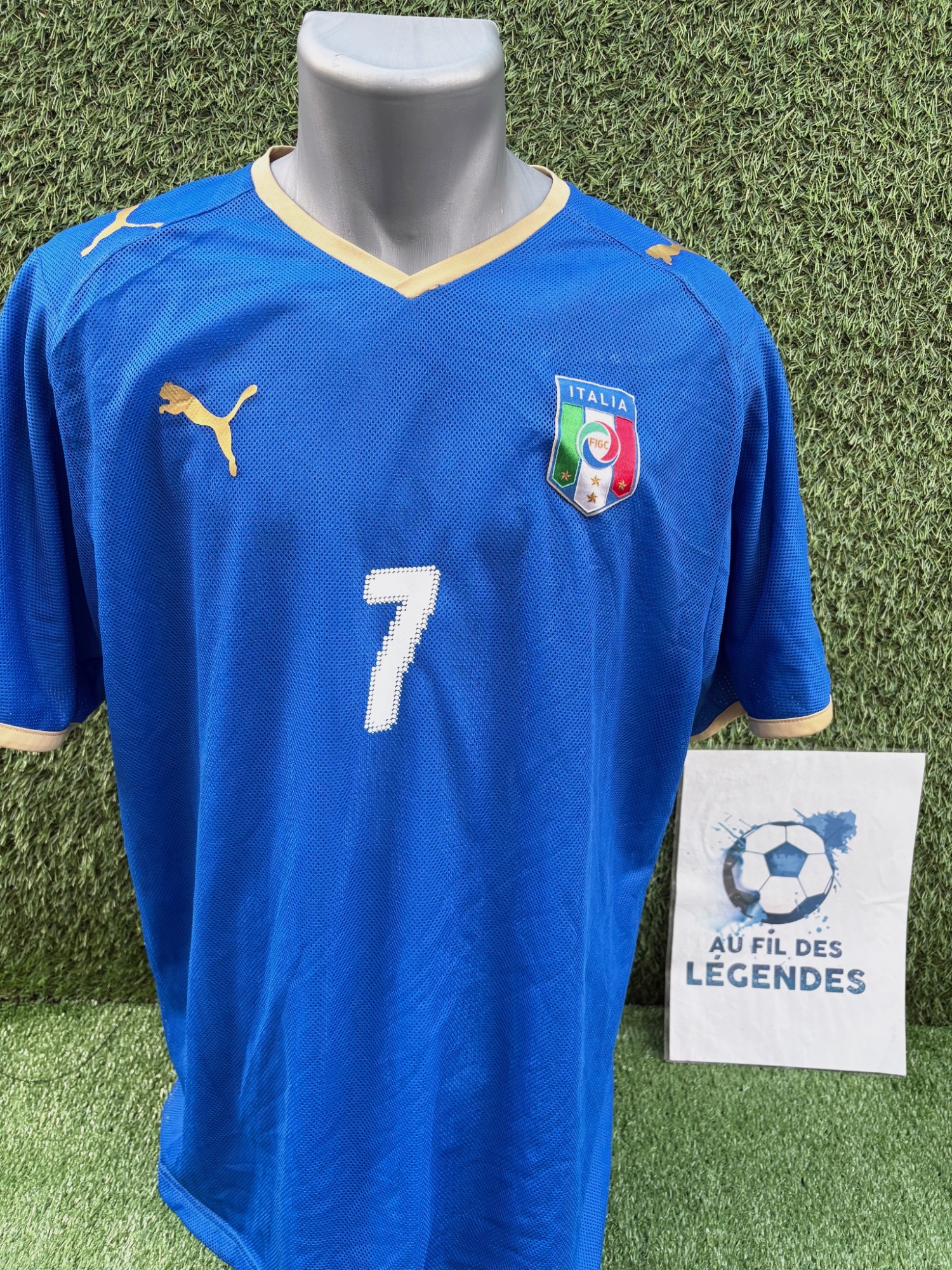 Maill del piero Italie – Puma – taille XL