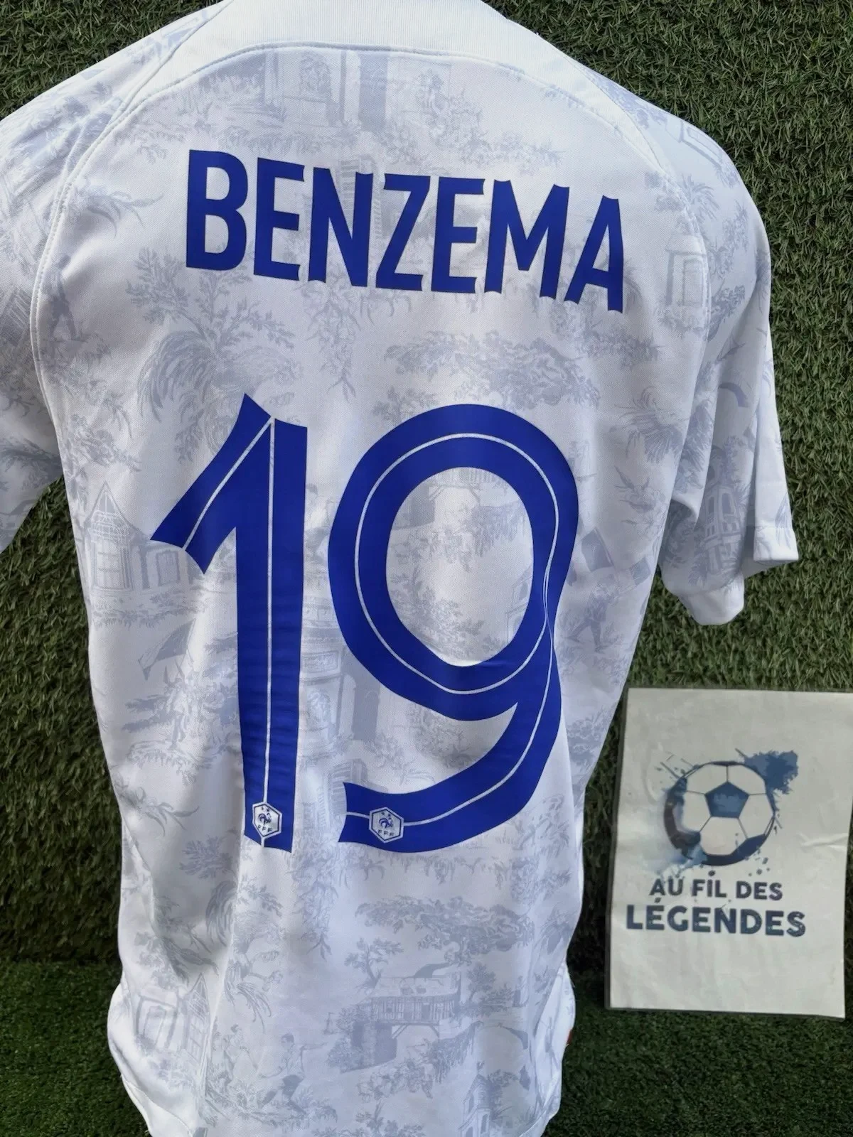 Maillot Benzema équipe de France