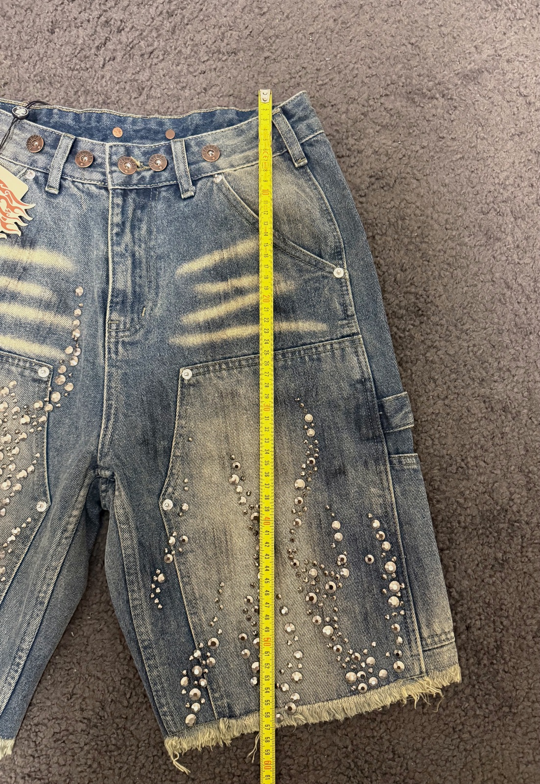 Jorts Hellstar Denim – Hellstar – taille S 3