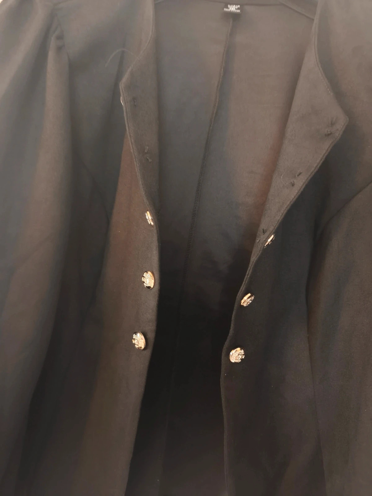 Veste noire – Shein Curve – taille 4XL / 48 / 20 2