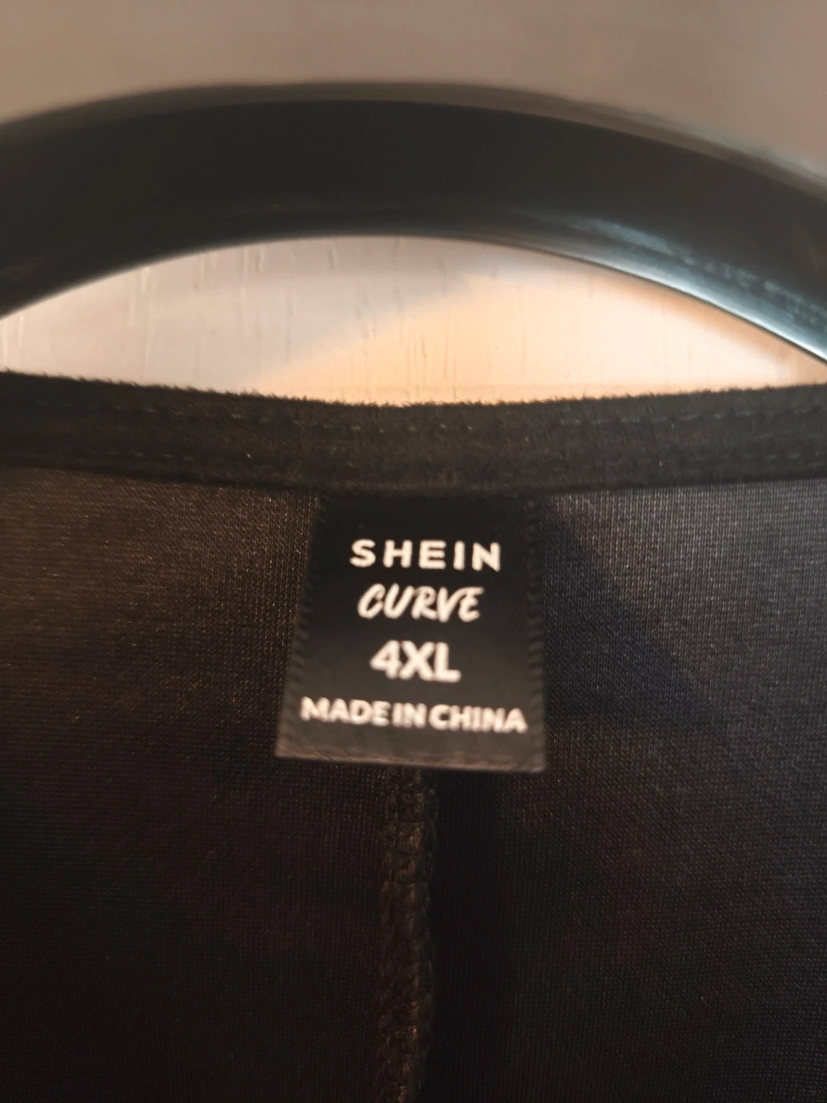 Veste noire – Shein Curve – taille 4XL / 48 / 20 3