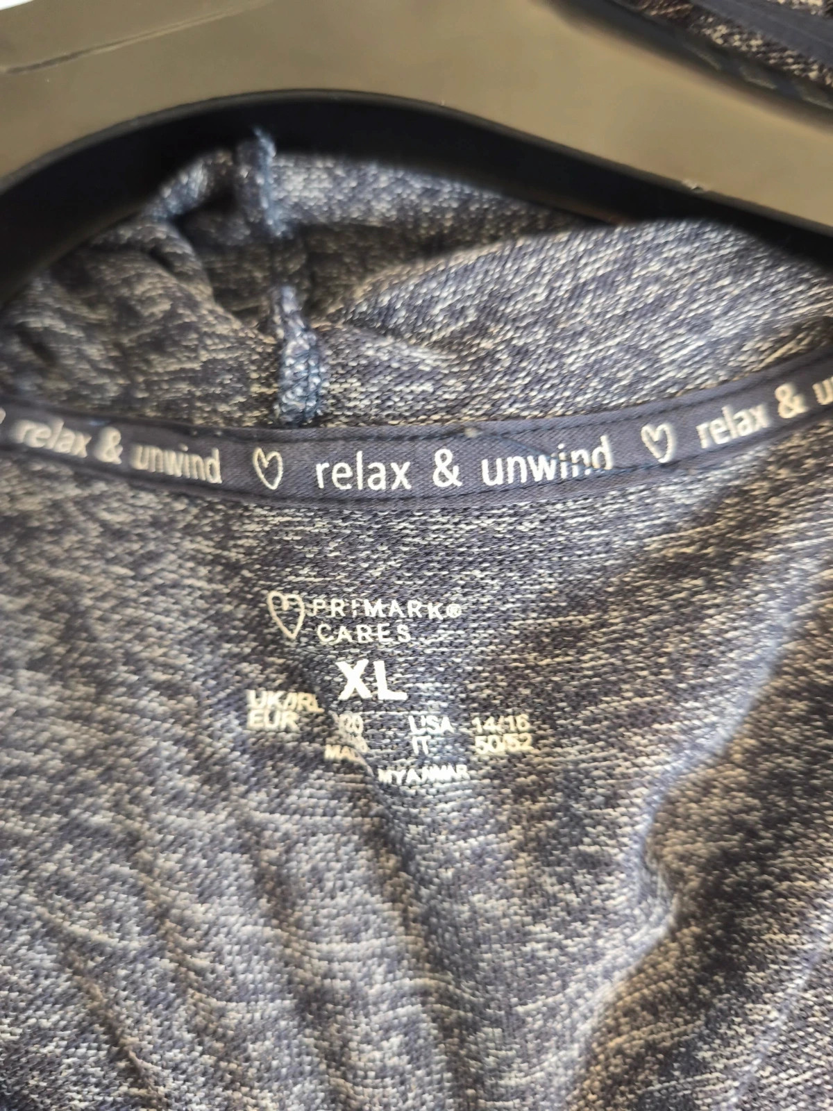 Peignoir a capuche – Primark – taille XL 4