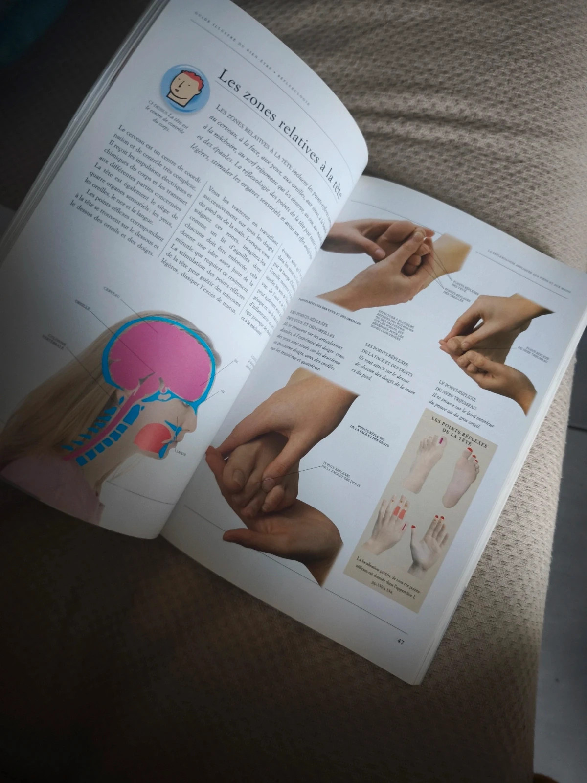 Livre bien être réflexologie 5