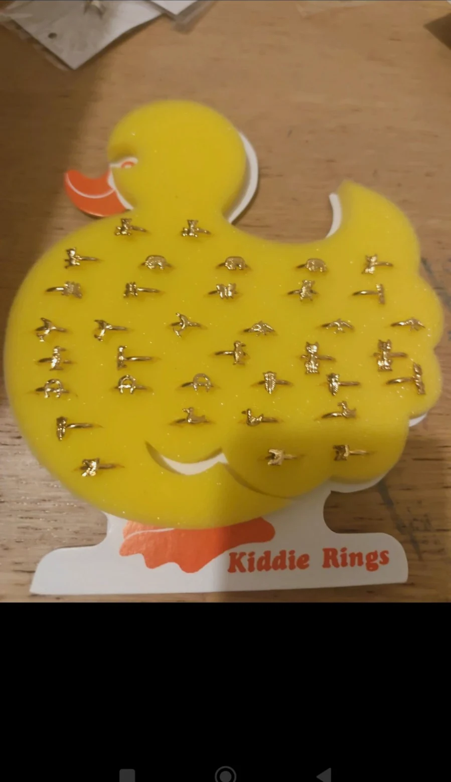 Bague enfants réglable neuf