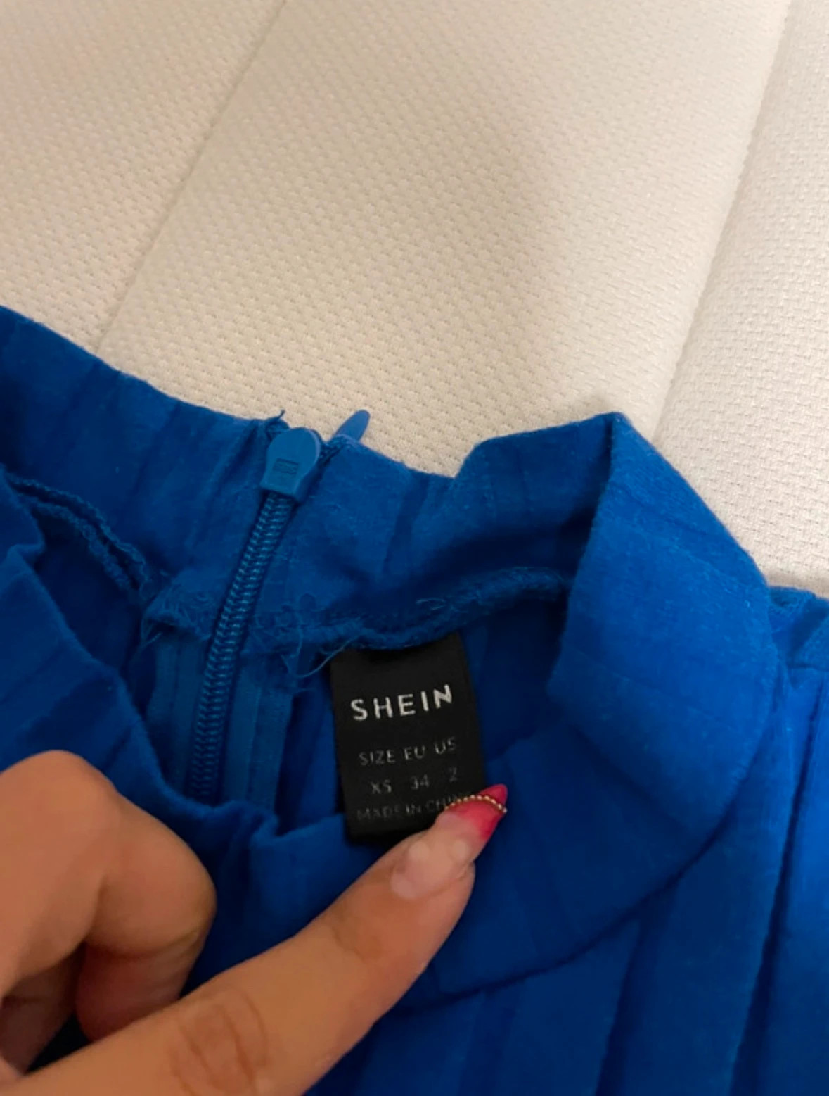 Combinaison bleu roi et noir – Shein – taille XS / 34 / 6 3