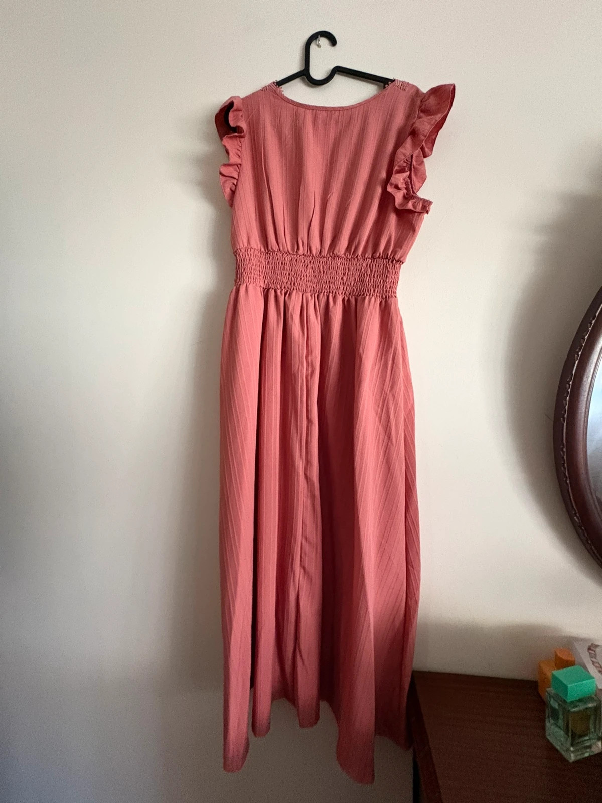 Robe longue rose poudré 🌸 – Shein – taille M / 38 / 10 3
