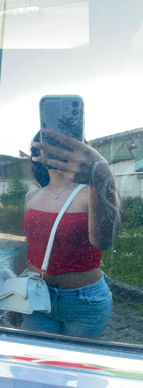 Top rouge – Shein – taille XS / 34 / 6 2