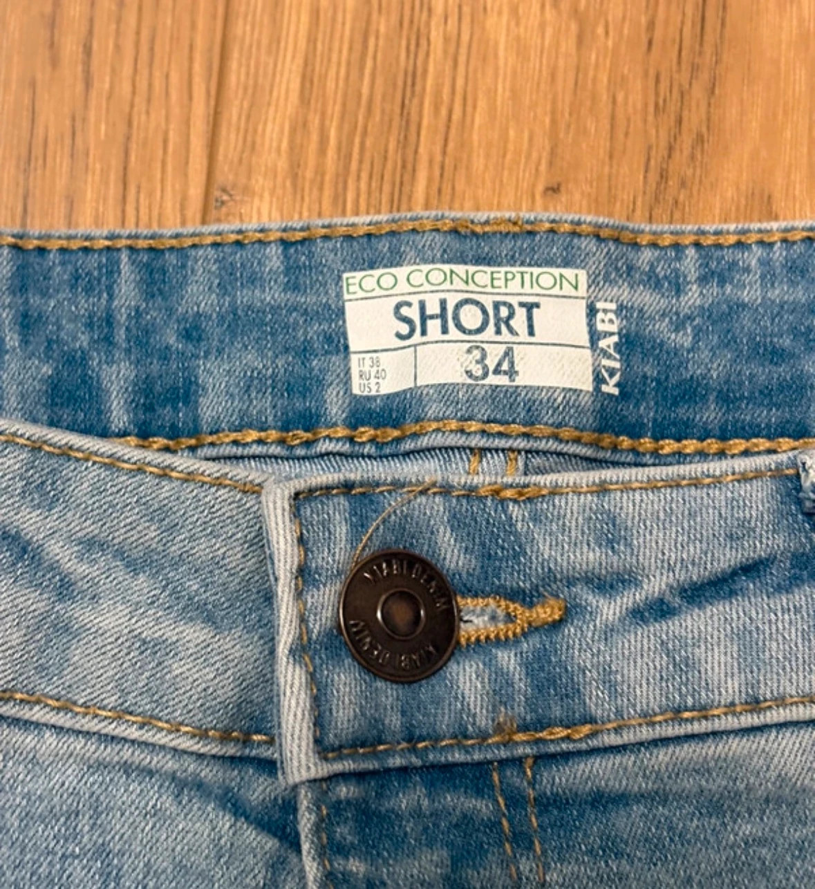 Short en jean – taille 34 – Kiabi – taille XS / 34 / 6 2