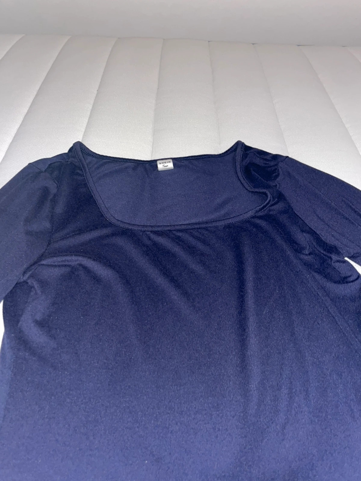 Lot de deux tops gris et marine – Shein – taille XS / 34 / 6 5