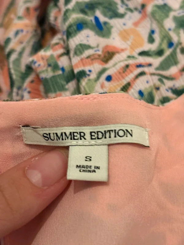 Robe imprimé pastel – SUMMER Édition – taille S / 36 / 8 3