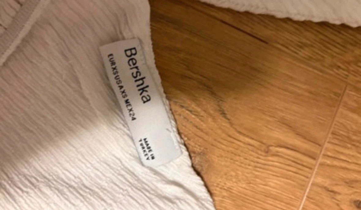 Top blanc léger – Bershka – taille XS / 34 / 6 2