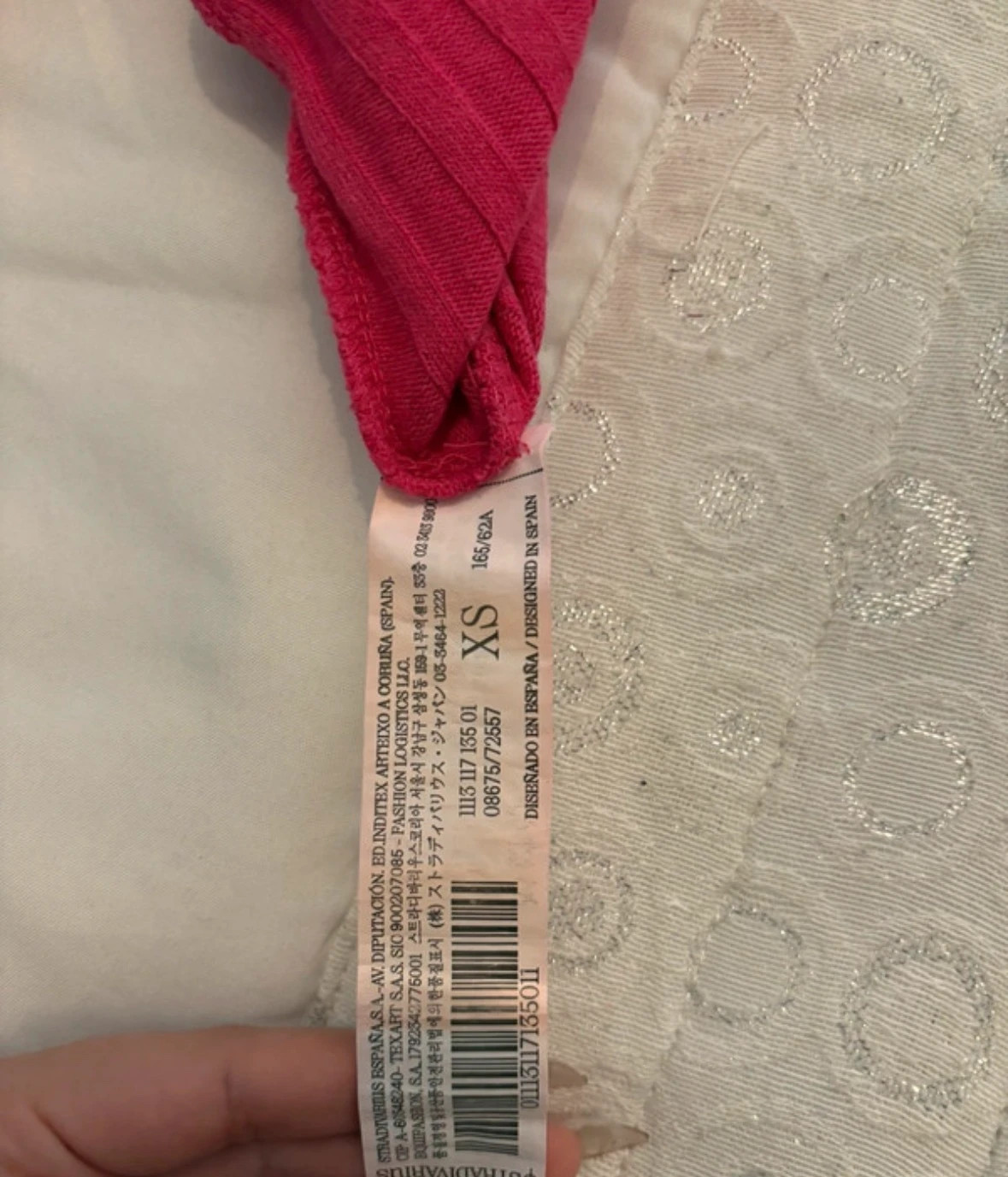 Pantalon rose – Stradivarius – taille XS / 34 / 6 3