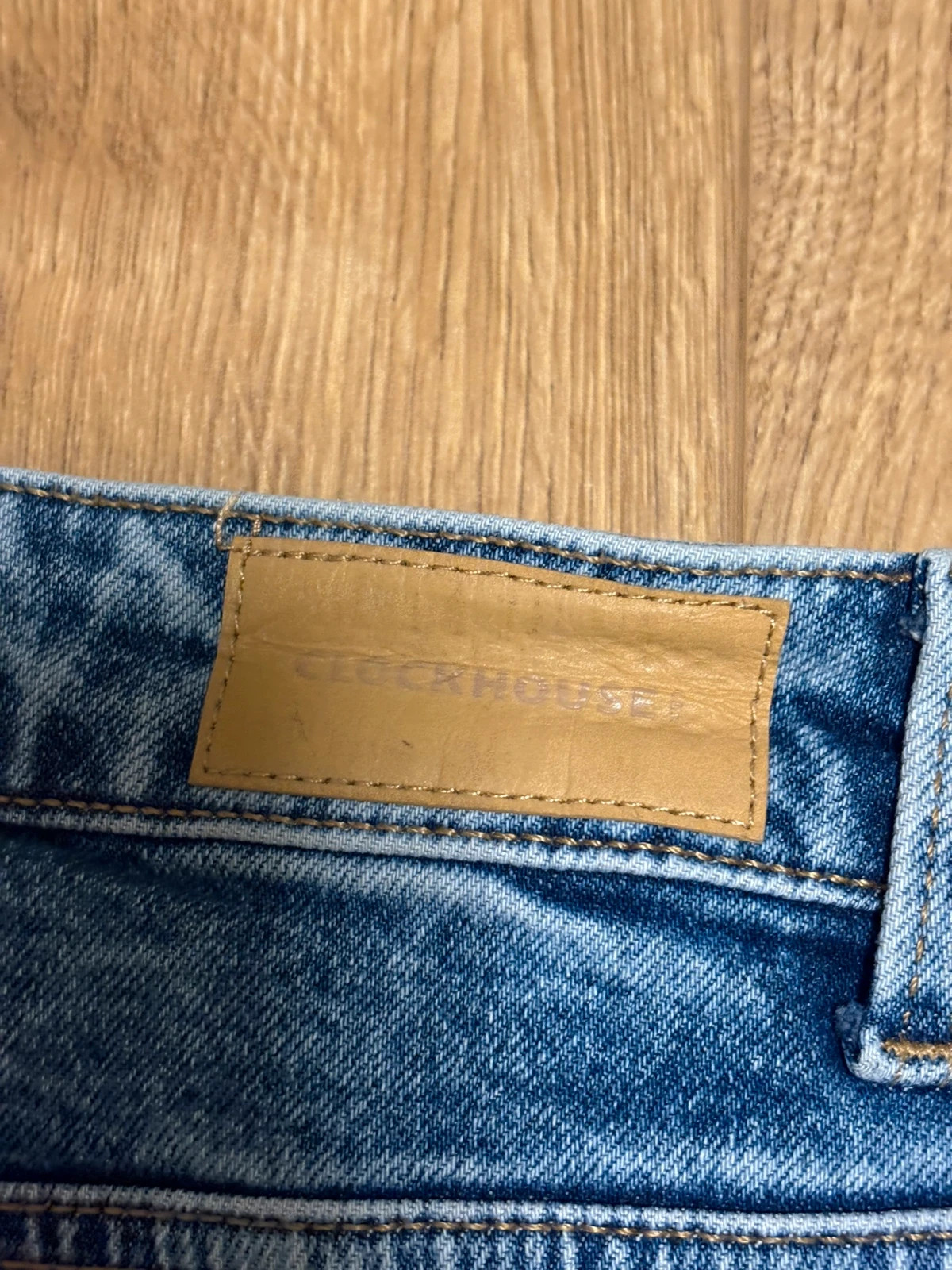 Short en jean brodé fleurs – C&A – taille L / 40 / 12 3