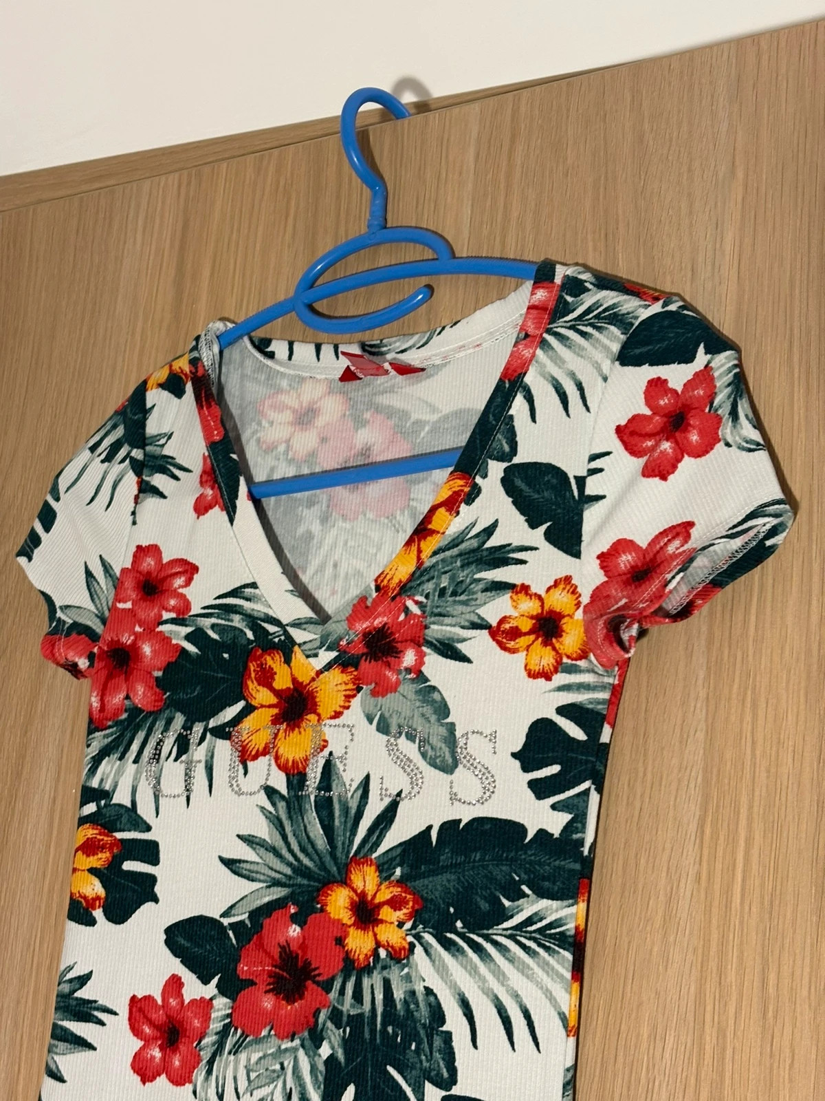 Robe Guess fleurie tropicale – GUESS – taille XS / 34 / 6 2
