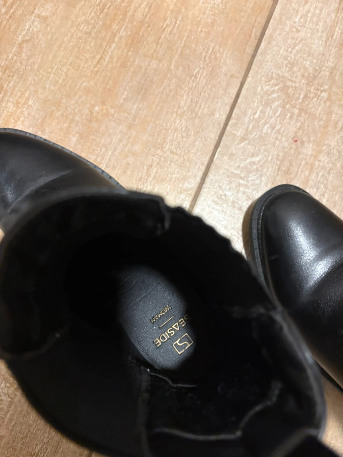 Bottines noires style Chelsea – SeaSide – taille 37 4