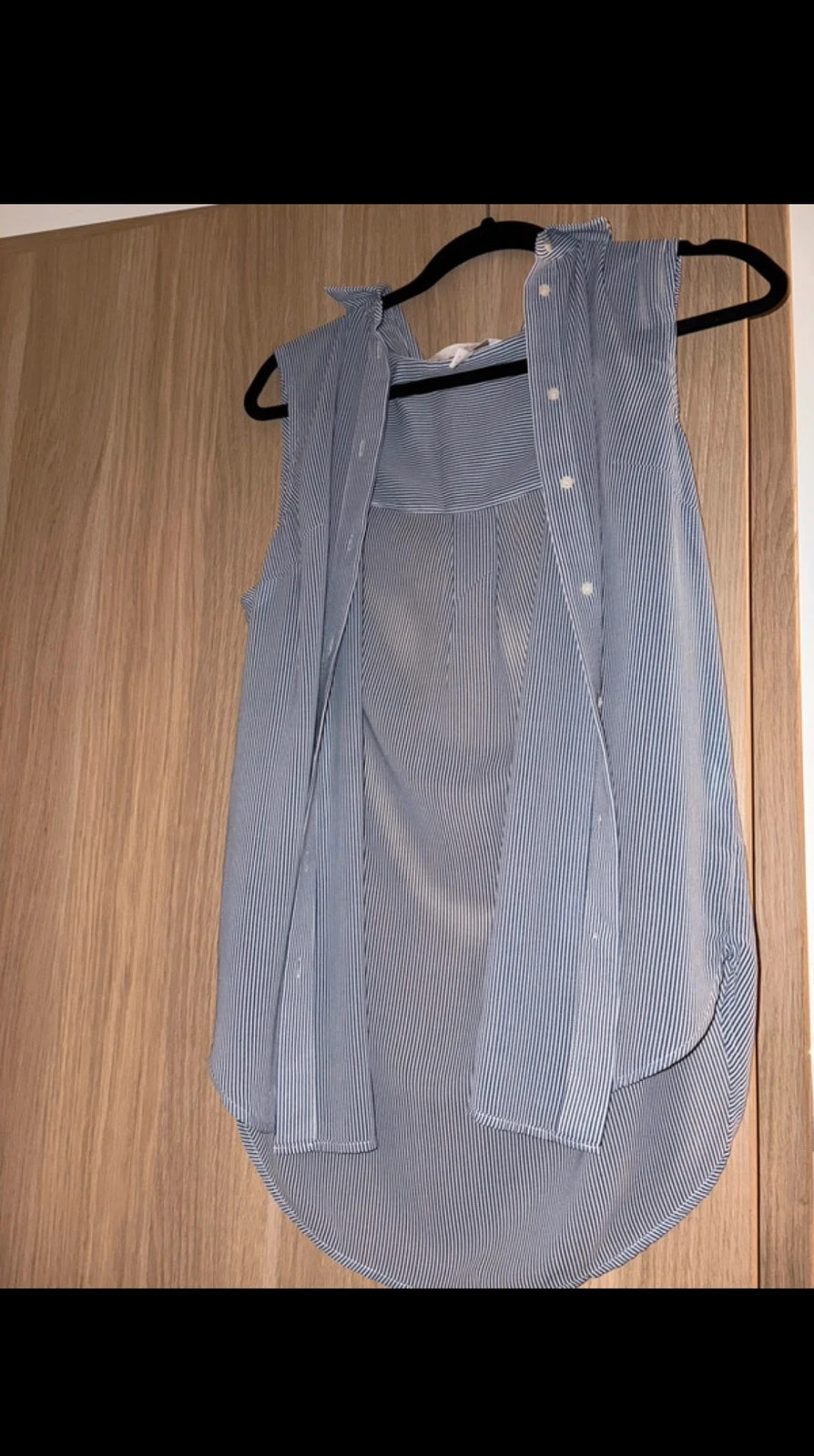 Haut sans manches chic à rayures – H&M – taille M / 38 / 10 3