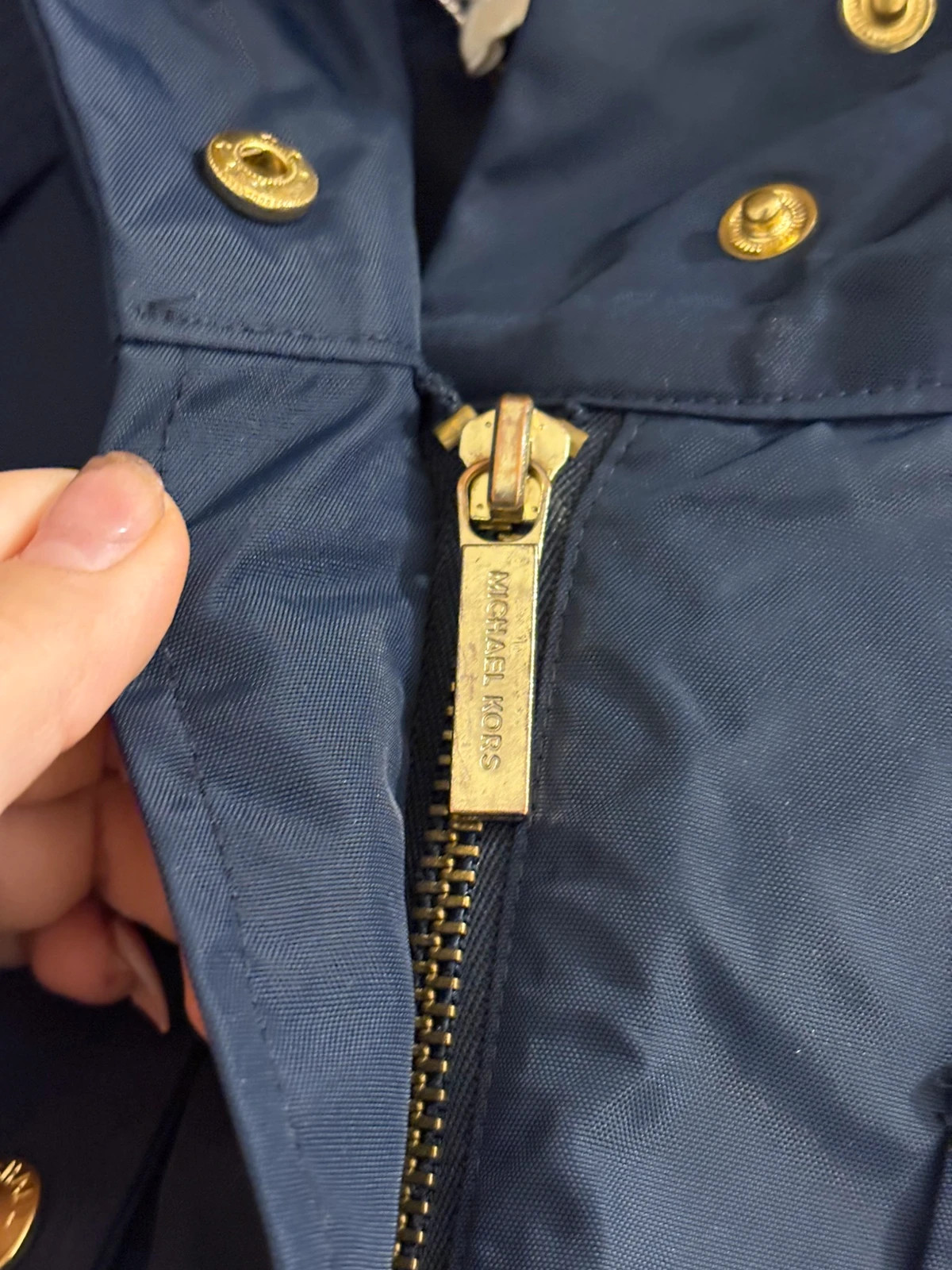 Veste Michael Kors bleu imperméable – Michael Kors – taille S / 36 / 8 4